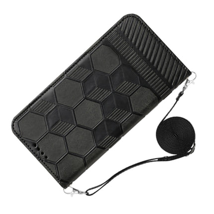 Crossbody Football Texture Magnetic PU Phone Case, For Xiaomi Redmi Note 11T Pro