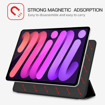 Double-sided Clip 3-fold Magnetic Smart Leather Tablet Case, For iPad mini 6 / mini 2024