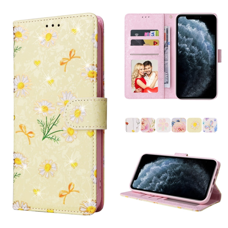 Bronzing Painting RFID Leather Case, For iPhone 11 Pro, For iPhone 11 Pro Max, For iPhone XS Max, For iPhone XR