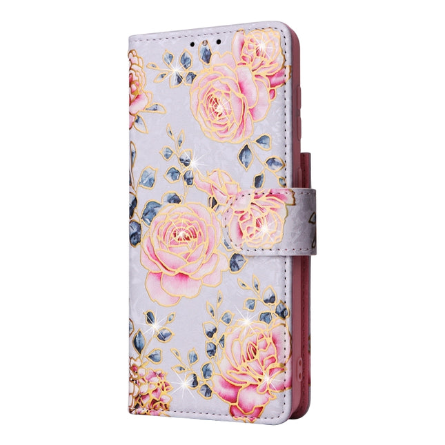 Bronzing Painting RFID Leather Case, For Samsung Galaxy S21 Plus, For Samsung Galaxy S21 FE 5G, For Samsung Galaxy S21 5G, For Samsung Galaxy S20 Ultra