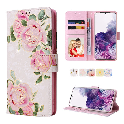 Bronzing Painting RFID Leather Case, For Samsung Galaxy S20 Plus, For Samsung Galaxy S20 FE, For Samsung Galaxy S20, For Samsung Galaxy S10 Plus