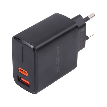 LZ-1130 PD 20W Type-C+QC 3.0 USB Fast Charger, 20W EU Plug, 20W US Plug