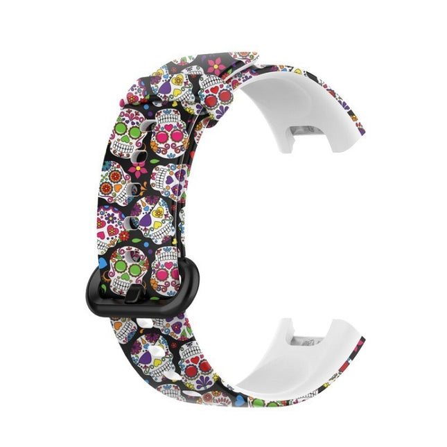 Printing Silicone Watch Band, For Xiaomi Mi Band 7 Pro