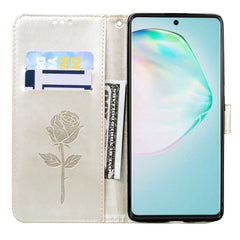 Rose Embossed Horizontal Flip PU Leather Case with Holder & Card Slots & Wallet, For Galaxy A81 / Note 10 Lite, For Galaxy A91 / S10 Lite, For Galaxy S20, For Galaxy S20 Plus, For Galaxy S20 Ultra, For Galaxy A51