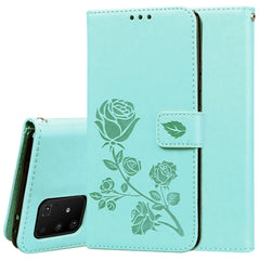 Rose Embossed Horizontal Flip PU Leather Case with Holder & Card Slots & Wallet, For Galaxy A81 / Note 10 Lite, For Galaxy A91 / S10 Lite, For Galaxy S20, For Galaxy S20 Plus, For Galaxy S20 Ultra, For Galaxy A51