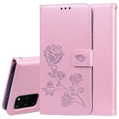 Rose Embossed Horizontal Flip PU Leather Case with Holder & Card Slots & Wallet, For Galaxy A81 / Note 10 Lite, For Galaxy A91 / S10 Lite, For Galaxy S20, For Galaxy S20 Plus, For Galaxy S20 Ultra, For Galaxy A51