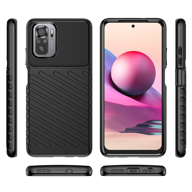 Thunderbolt Shockproof TPU Protective Soft Phone Case, For Xiaomi Redmi Note 11 SE 4G