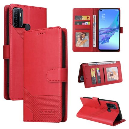 GQUTROBE Skin Feel Magnetic Leather Phone Case, For OPPO A53, For OPPO A55 5G, For OPPO A74 / F19, For OPPO A92s