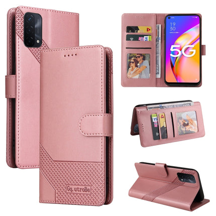 GQUTROBE Skin Feel Magnetic Leather Phone Case, For OPPO A93 5G, For OPPO A94, For OPPO F17 Pro / A93, For Realme 8i