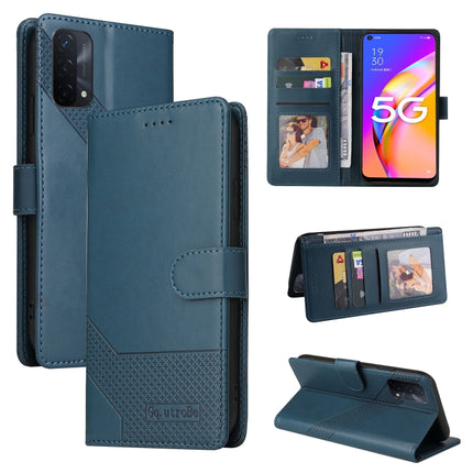GQUTROBE Skin Feel Magnetic Leather Phone Case, For OPPO A93 5G, For OPPO A94, For OPPO F17 Pro / A93, For Realme 8i