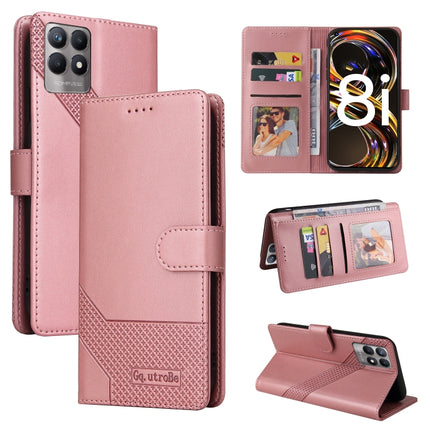 GQUTROBE Skin Feel Magnetic Leather Phone Case, For OPPO A93 5G, For OPPO A94, For OPPO F17 Pro / A93, For Realme 8i