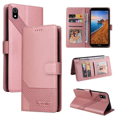 GQUTROBE Skin Feel Magnetic Leather Phone Case, For Xiaomi Redmi 7A, For Xiaomi Redmi 9A, For Xiaomi Redmi 9C, For Xiaomi Redmi 9T