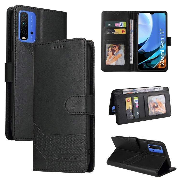 GQUTROBE Skin Feel Magnetic Leather Phone Case, For Xiaomi Redmi 7A, For Xiaomi Redmi 9A, For Xiaomi Redmi 9C, For Xiaomi Redmi 9T