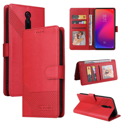 GQUTROBE Skin Feel Magnetic Leather Phone Case, For Xiaomi Redmi K20, For Xiaomi Redmi Note 9 Pro, For Xiaomi Redmi Note 9T, For Xiaomi Redmi Note 8 Pro