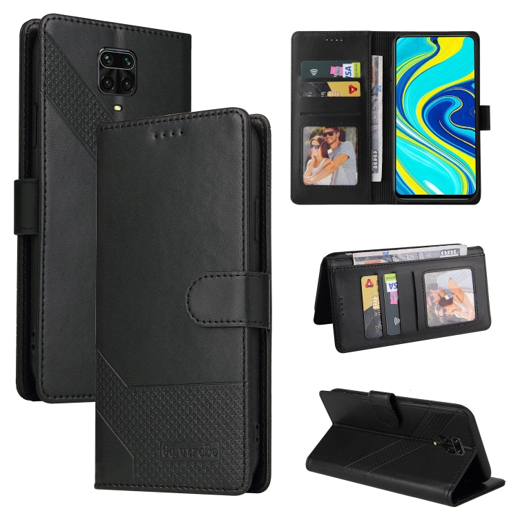 GQUTROBE Skin Feel Magnetic Leather Phone Case, For Xiaomi Redmi K20, For Xiaomi Redmi Note 9 Pro, For Xiaomi Redmi Note 9T, For Xiaomi Redmi Note 8 Pro