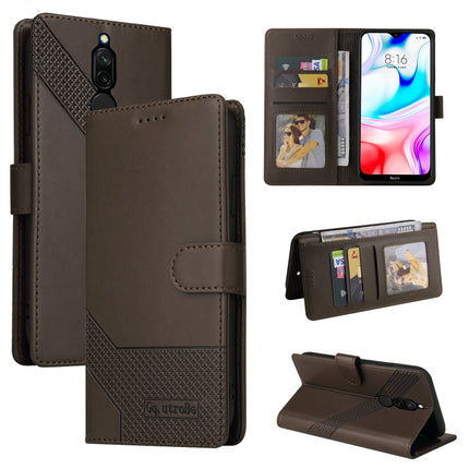GQUTROBE Skin Feel Magnetic Leather Phone Case, For Xiaomi Redmi Note 10 5G, For Xiaomi Redmi Note 10 Pro, For Xiaomi Redmi 8, For Xiaomi Redmi 9