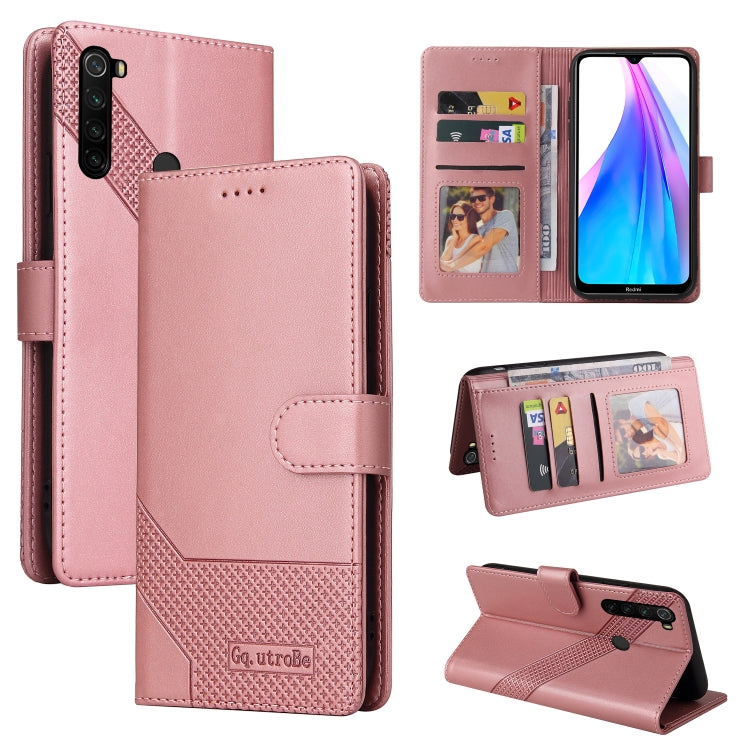 GQUTROBE Skin Feel Magnetic Leather Phone Case, For Xiaomi Redmi Note 8, For Xiaomi Redmi Note 8T, For Xiaomi Redmi Note 9 / 10X 4G, For Xiaomi Redmi Note 11 Pro