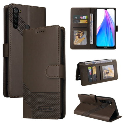 GQUTROBE Skin Feel Magnetic Leather Phone Case, For Xiaomi Redmi Note 8, For Xiaomi Redmi Note 8T, For Xiaomi Redmi Note 9 / 10X 4G, For Xiaomi Redmi Note 11 Pro