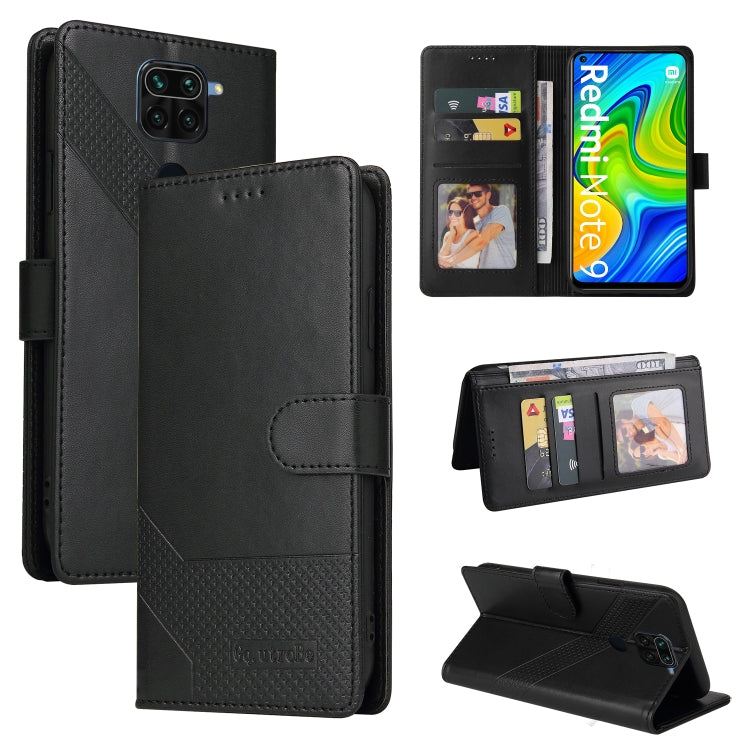 GQUTROBE Skin Feel Magnetic Leather Phone Case, For Xiaomi Redmi Note 8, For Xiaomi Redmi Note 8T, For Xiaomi Redmi Note 9 / 10X 4G, For Xiaomi Redmi Note 11 Pro