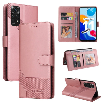 GQUTROBE Skin Feel Magnetic Leather Phone Case, For Xiaomi Redmi Note 8, For Xiaomi Redmi Note 8T, For Xiaomi Redmi Note 9 / 10X 4G, For Xiaomi Redmi Note 11 Pro