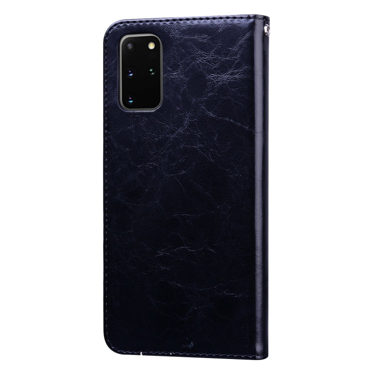 Business Style Oil Wax Texture Horizontal Flip Leather Case, with Holder & Card Slots & Wallet