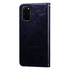 Business Style Oil Wax Texture Horizontal Flip Leather Case, with Holder & Card Slots & Wallet
