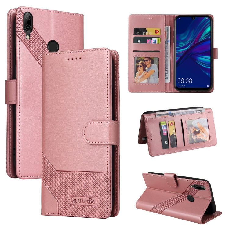 GQUTROBE Skin Feel Magnetic Leather Phone Case, For Huawei P40 Lite, For Huawei P40 Pro, For Huawei P Smart 2019, For Huawei P Smart Z