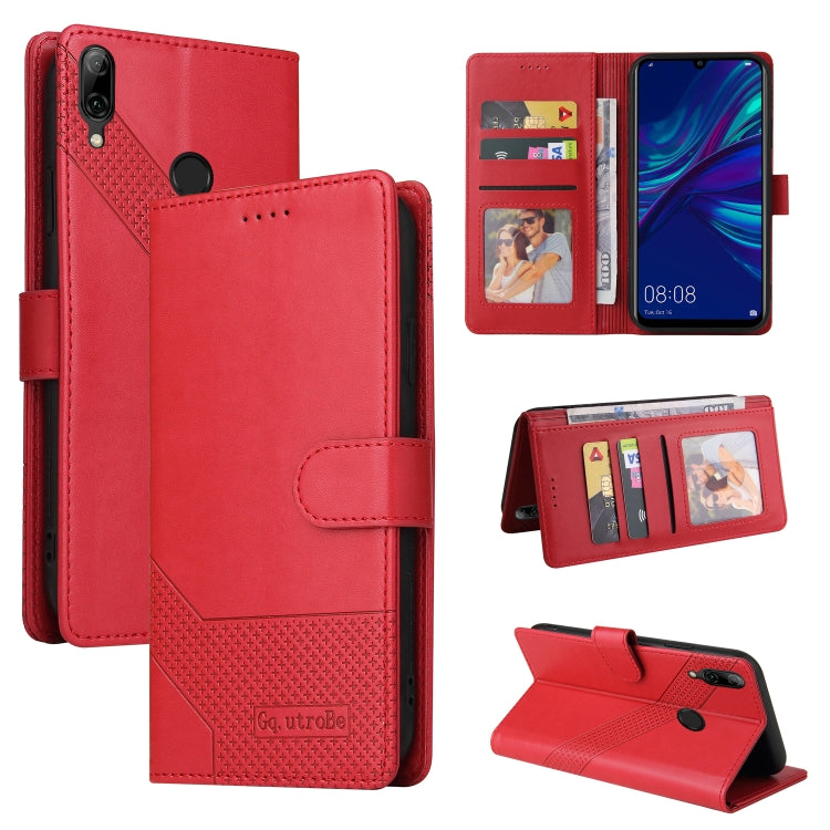 GQUTROBE Skin Feel Magnetic Leather Phone Case, For Huawei P40 Lite, For Huawei P40 Pro, For Huawei P Smart 2019, For Huawei P Smart Z