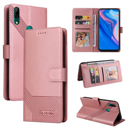 GQUTROBE Skin Feel Magnetic Leather Phone Case, For Huawei P40 Lite, For Huawei P40 Pro, For Huawei P Smart 2019, For Huawei P Smart Z
