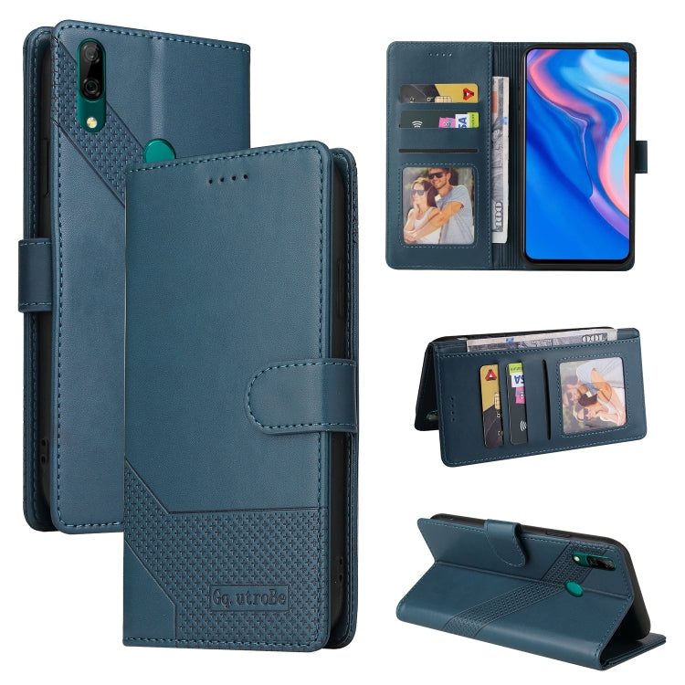 GQUTROBE Skin Feel Magnetic Leather Phone Case, For Huawei P40 Lite, For Huawei P40 Pro, For Huawei P Smart 2019, For Huawei P Smart Z
