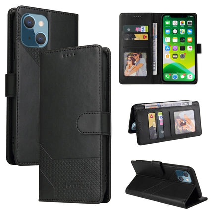 GQUTROBE Skin Feel Magnetic Leather Phone Case, For iPhone 13 Pro Max, For iPhone 13 Pro, For iPhone 13, For iPhone 13 mini