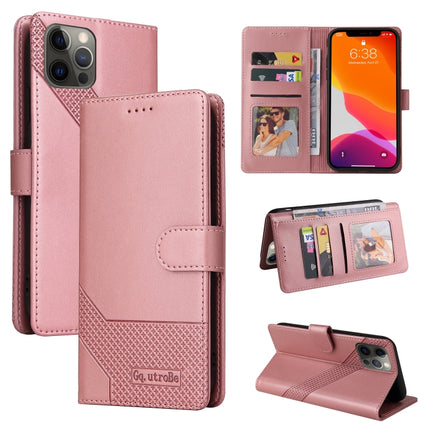 GQUTROBE Skin Feel Magnetic Leather Phone Case, For iPhone 12 Pro Max, For iPhone 12 / 12 Pro, For iPhone 12 mini, For iPhone 11 Pro Max