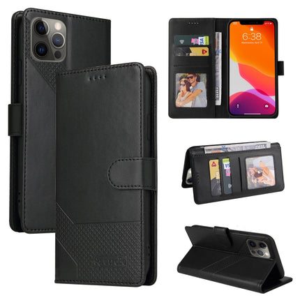 GQUTROBE Skin Feel Magnetic Leather Phone Case, For iPhone 12 Pro Max, For iPhone 12 / 12 Pro, For iPhone 12 mini, For iPhone 11 Pro Max
