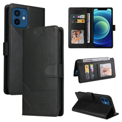 GQUTROBE Skin Feel Magnetic Leather Phone Case, For iPhone 12 Pro Max, For iPhone 12 / 12 Pro, For iPhone 12 mini, For iPhone 11 Pro Max