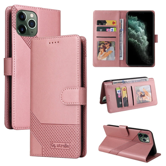 GQUTROBE Skin Feel Magnetic Leather Phone Case, For iPhone 11 Pro, For iPhone 11, For iPhone XR, For iPhone XS Max