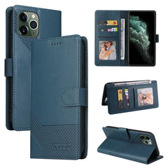 GQUTROBE Skin Feel Magnetic Leather Phone Case, For iPhone 11 Pro, For iPhone 11, For iPhone XR, For iPhone XS Max