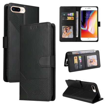 GQUTROBE Skin Feel Magnetic Leather Phone Case, For iPhone XS / X, For iPhone SE 2022 / SE 2020 / 8 / 7, For iPhone 8 Plus / 7 Plus