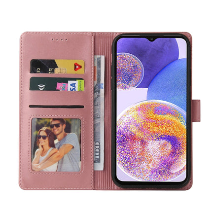 GQUTROBE Skin Feel Magnetic Leather Phone Case, For Samsung Galaxy A23, For Samsung Galaxy A02, For Samsung Galaxy A02s, For Samsung Galaxy A03s