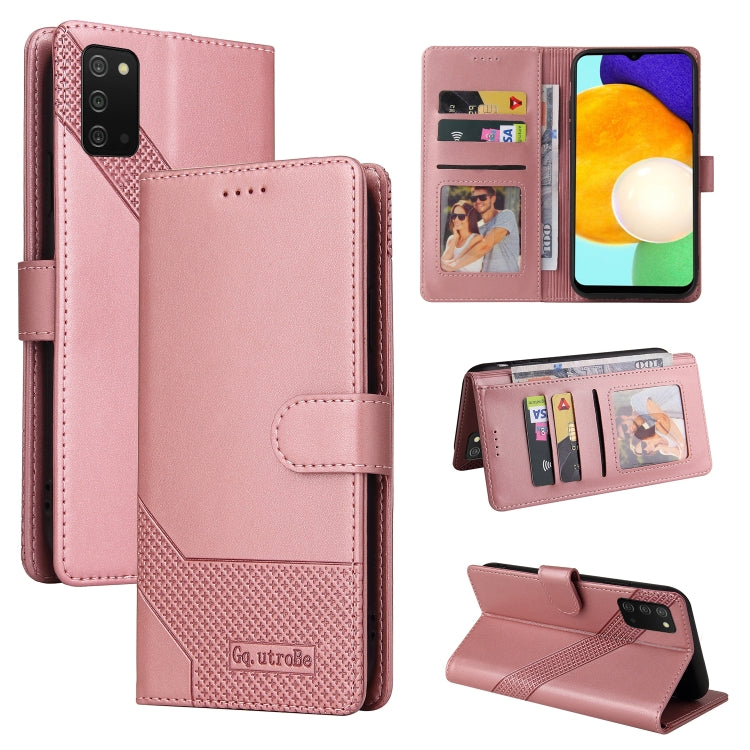 GQUTROBE Skin Feel Magnetic Leather Phone Case, For Samsung Galaxy A23, For Samsung Galaxy A02, For Samsung Galaxy A02s, For Samsung Galaxy A03s