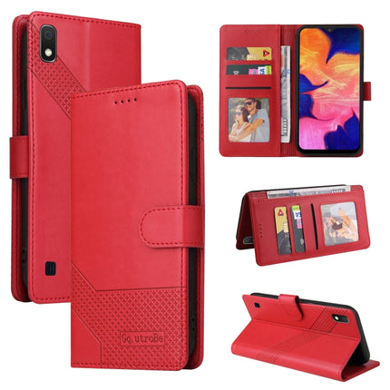 GQUTROBE Skin Feel Magnetic Leather Phone Case, For Samsung Galaxy A7 2018, For Samsung Galaxy A10, For Samsung Galaxy A12, For Samsung Galaxy A13
