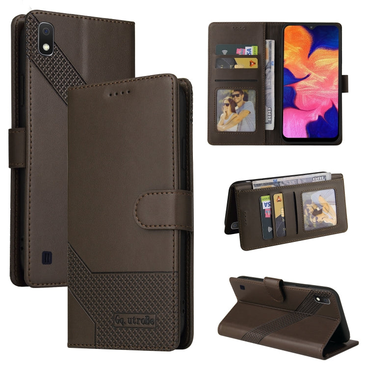 GQUTROBE Skin Feel Magnetic Leather Phone Case, For Samsung Galaxy A7 2018, For Samsung Galaxy A10, For Samsung Galaxy A12, For Samsung Galaxy A13