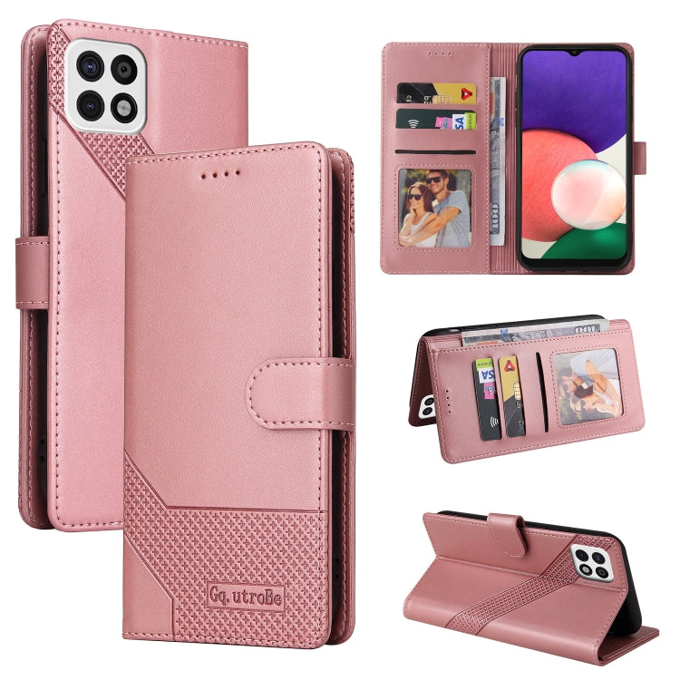 GQUTROBE Skin Feel Magnetic Leather Phone Case, For Samsung Galaxy A22 4G, For Samsung Galaxy A22 5G, For Samsung Galaxy A31, For Samsung Galaxy A32 4G