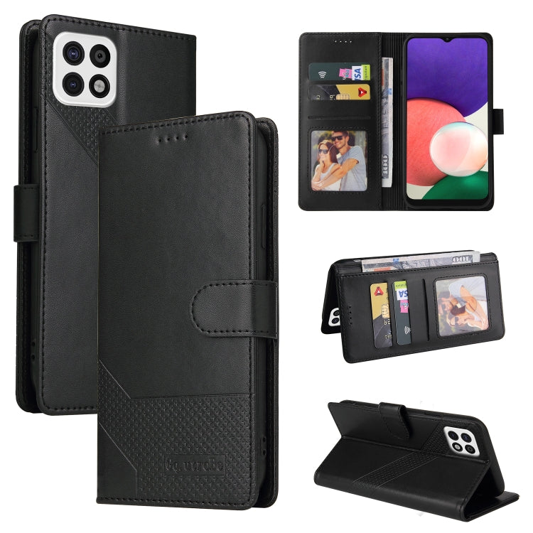 GQUTROBE Skin Feel Magnetic Leather Phone Case, For Samsung Galaxy A22 4G, For Samsung Galaxy A22 5G, For Samsung Galaxy A31, For Samsung Galaxy A32 4G