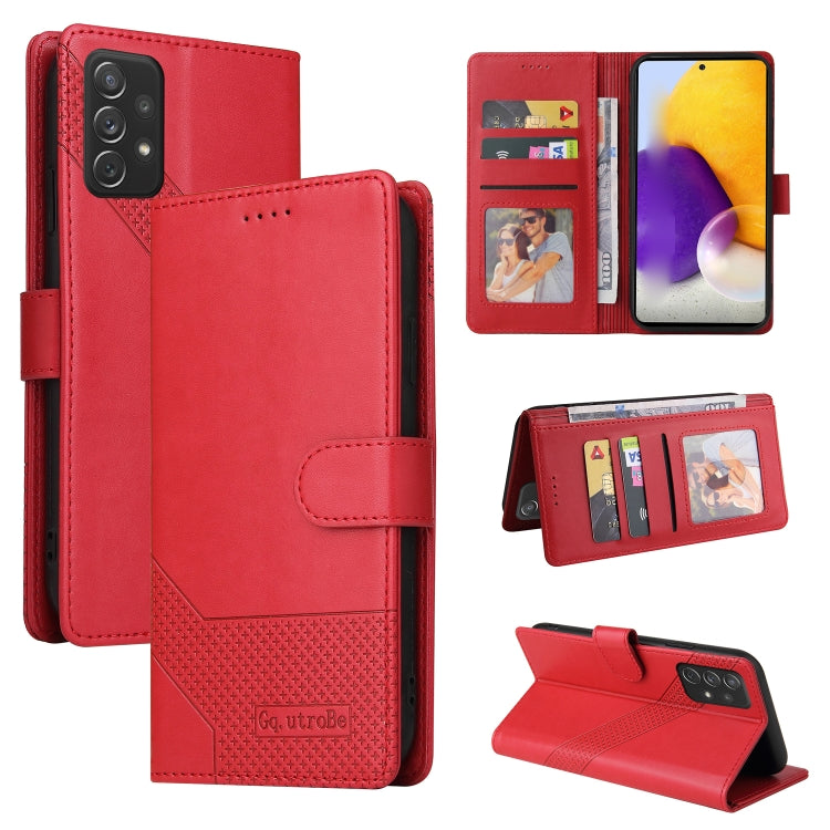 GQUTROBE Skin Feel Magnetic Leather Phone Case, For Samsung Galaxy A72 5G / 4G, For Samsung Galaxy A82 5G, For Samsung Galaxy A33 5G