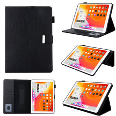 For iPad Pro 11 (2020) & (2018) Small Metal Button Magnetic Attraction Tablet PC Protective Leather Case with Deformable Bracket & Handle & Card Slots & Pen Slot & Sleep / Wake-up Function