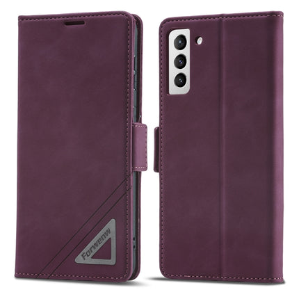 Forwenw Dual-side Buckle Leather Phone Case, For Samsung Galaxy S22 5G, For Samsung Galaxy S22+ 5G, For Samsung Galaxy S22 Ultra 5G, For Samsung Galaxy S21 5G, For Samsung Galaxy S21+ 5G, For Samsung Galaxy S21 Ultra 5G, For Samsung Galaxy Note20������...