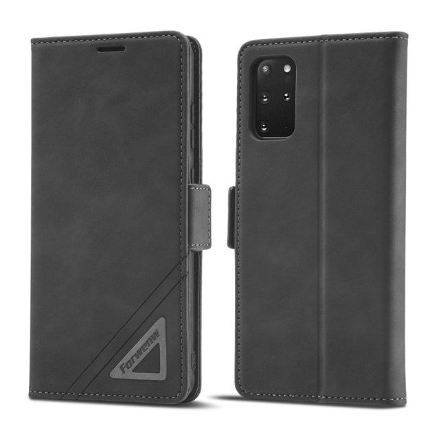 Forwenw Dual-side Buckle Leather Phone Case, For Samsung Galaxy S20, For Samsung Galaxy S20+, For Samsung Galaxy S20 Ultra, For Samsung Galaxy S21 FE 5G, For Samsung Galaxy S20 FE, For Samsung Galaxy S10, For Samsung Galaxy S10+, For Samsung Galaxy S10e