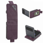 For Samsung Galaxy Z Flip4 / Wine Red