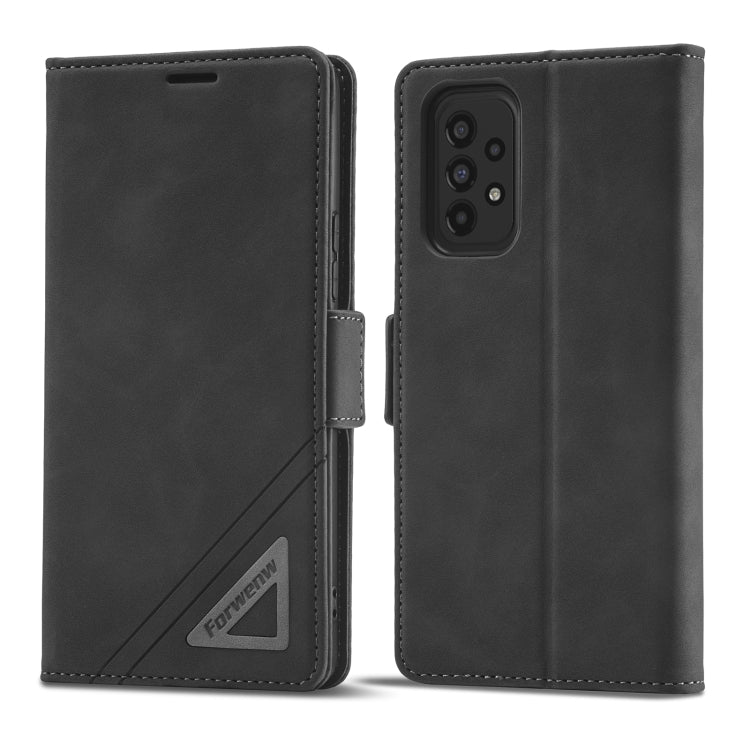 Forwenw Dual-side Buckle Leather Phone Case, For Samsung Galaxy A23 / F23 / M23, For Samsung Galaxy A33 5G, For Samsung Galaxy A53 5G, For Samsung Galaxy A73 5G