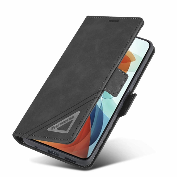 Forwenw Dual-side Buckle Leather Phone Case, For Xiaomi Redmi Note 10 Pro / Note 10 Pro Max, For Xiaomi Poco X4 Pro 5G, For Xiaomi Poco M4 Pro 4G, For Xiaomi Poco X3 Pro / X3 / X3 NFC, For Xiaomi Mi 11 Lite
